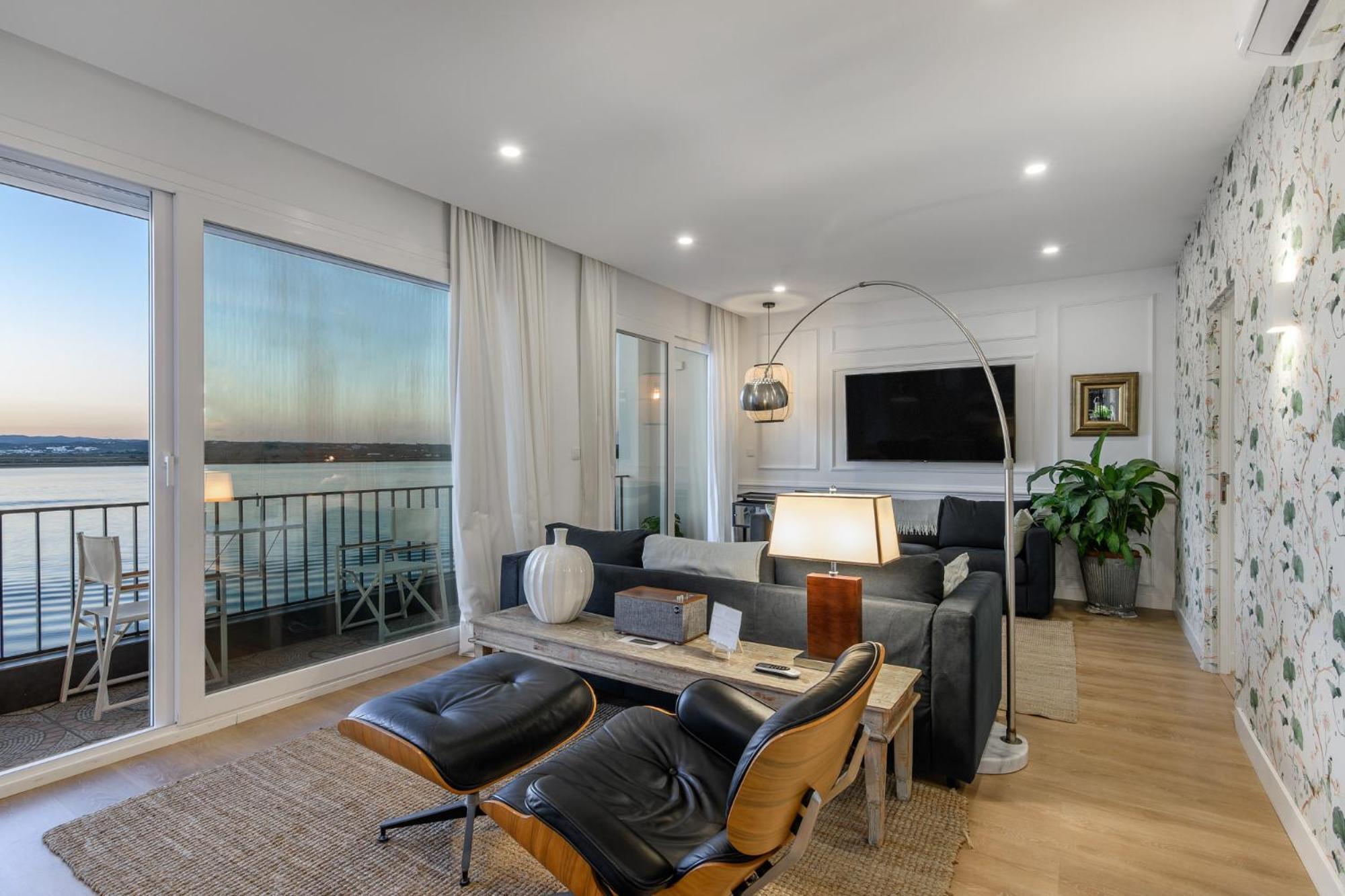 Apartamento Sobre El Rio Guadiana Ayamonte Buitenkant foto