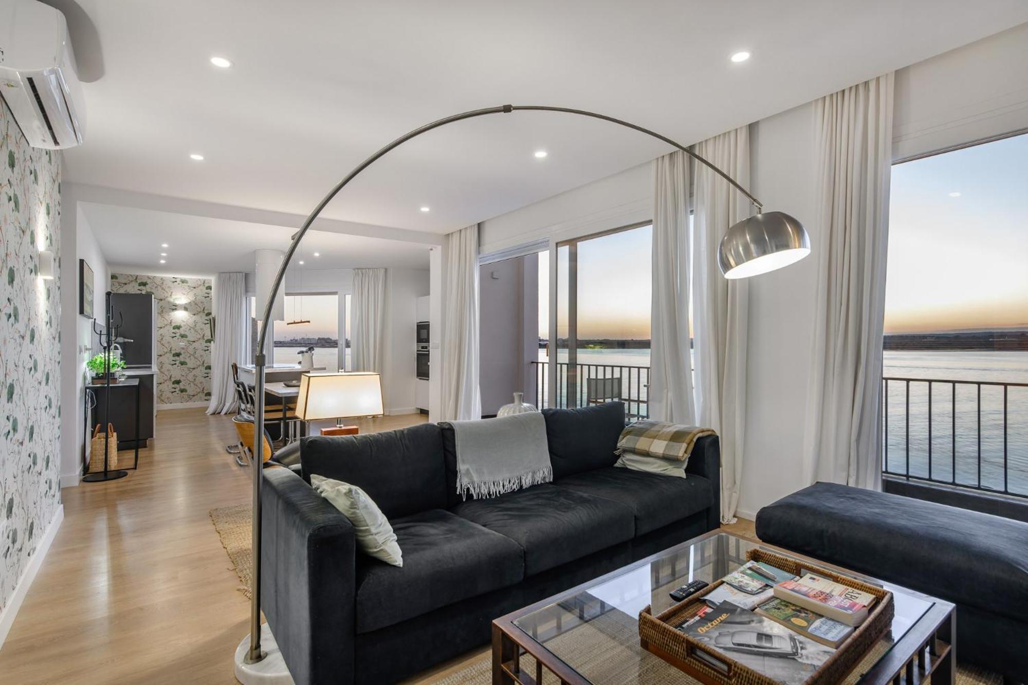Apartamento Sobre El Rio Guadiana Ayamonte Buitenkant foto